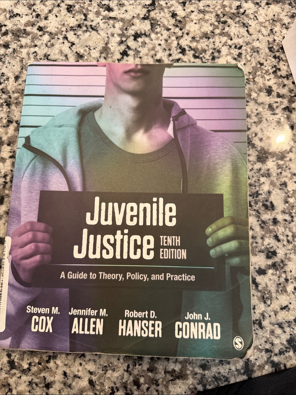 Juvenile Justice Tenth Edition Textbook - Multicolor Cover